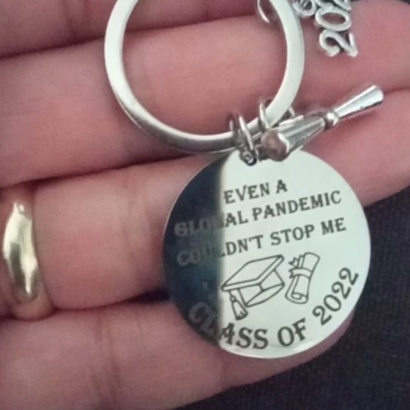 Graduation CLASS OF 2022 Stainless Steel Keychain - Picture 2 of 6